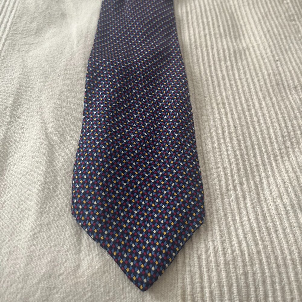 Printed Purple Tie